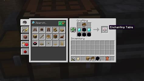 Dec 10, 2019 · How to Craft and Use an Enchantment Table in MinecraftIn this video, I show you how to craft an enchantment table and how to use an enchantment table in Mine... 
